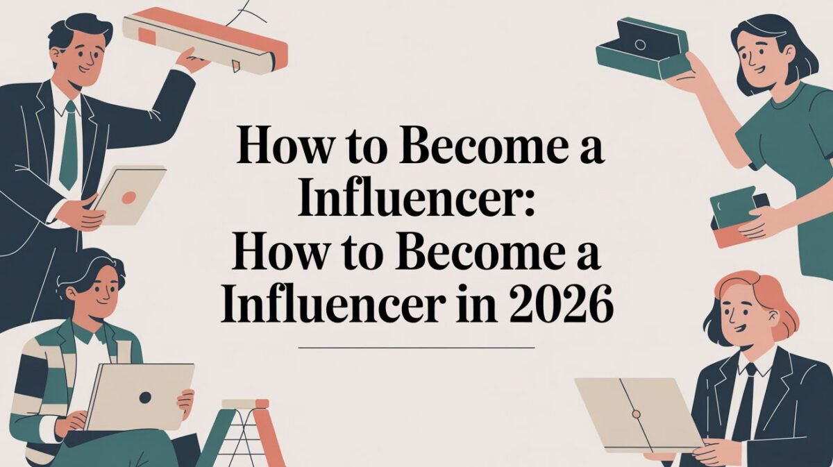 How to Become an Influencer: Your Complete 2026 Guide