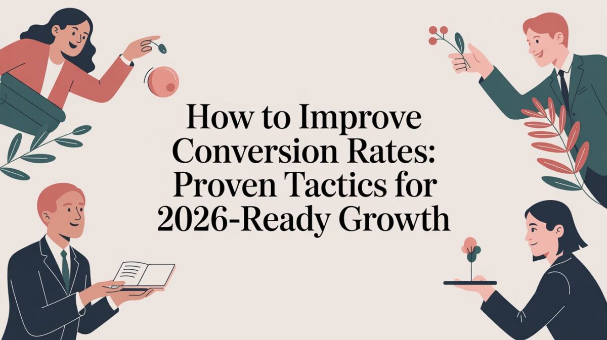 How to Improve Conversion Rates: 15 Proven Tactics for Sustainable Growth