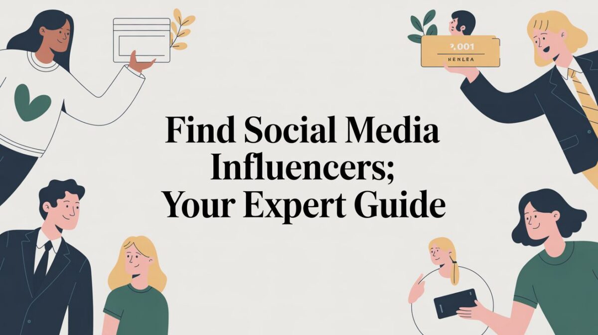 How to Find Social Media Influencers in 2026: The Ultimate Guide