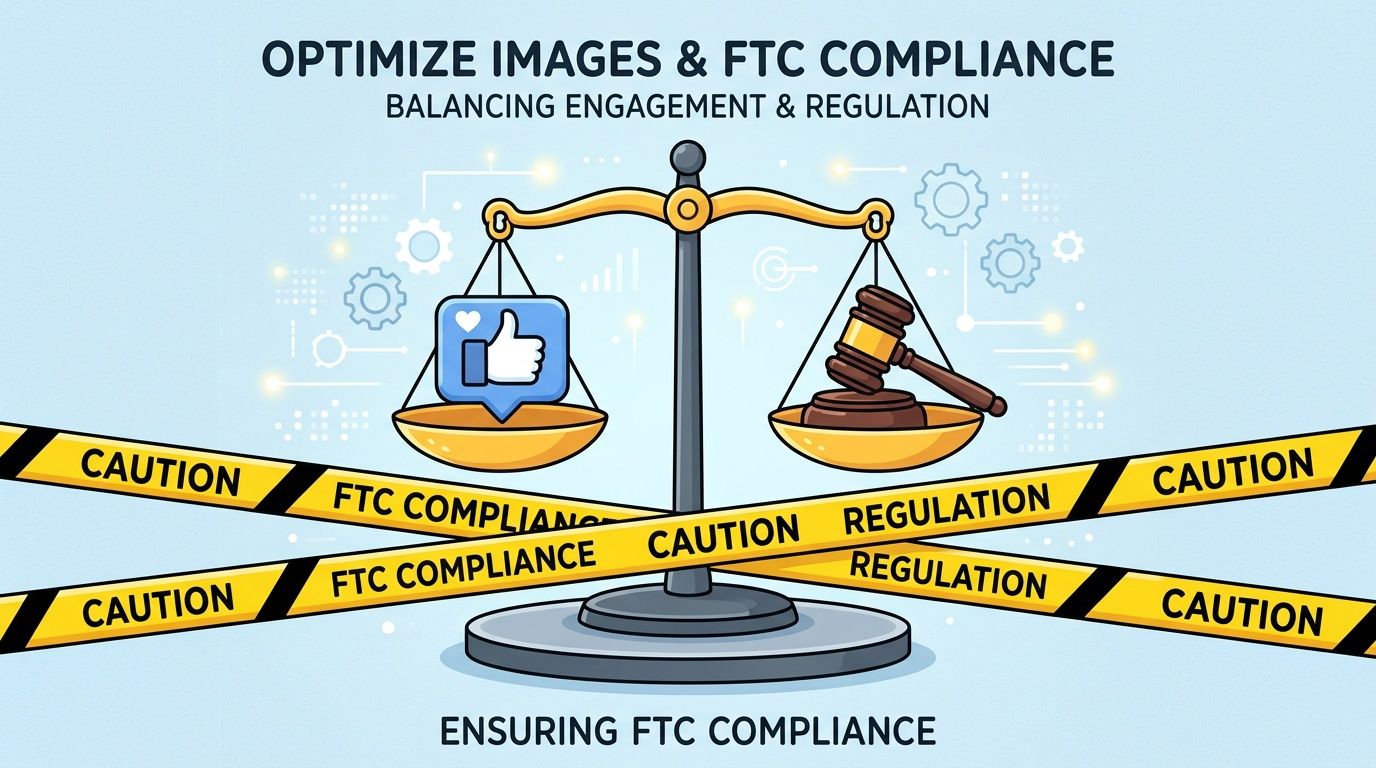 A scale balancing a social media like icon and a judge's gavel behind cautionary yellow safety tape.