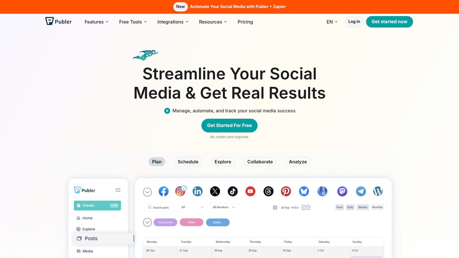 Publer (Free plan)
