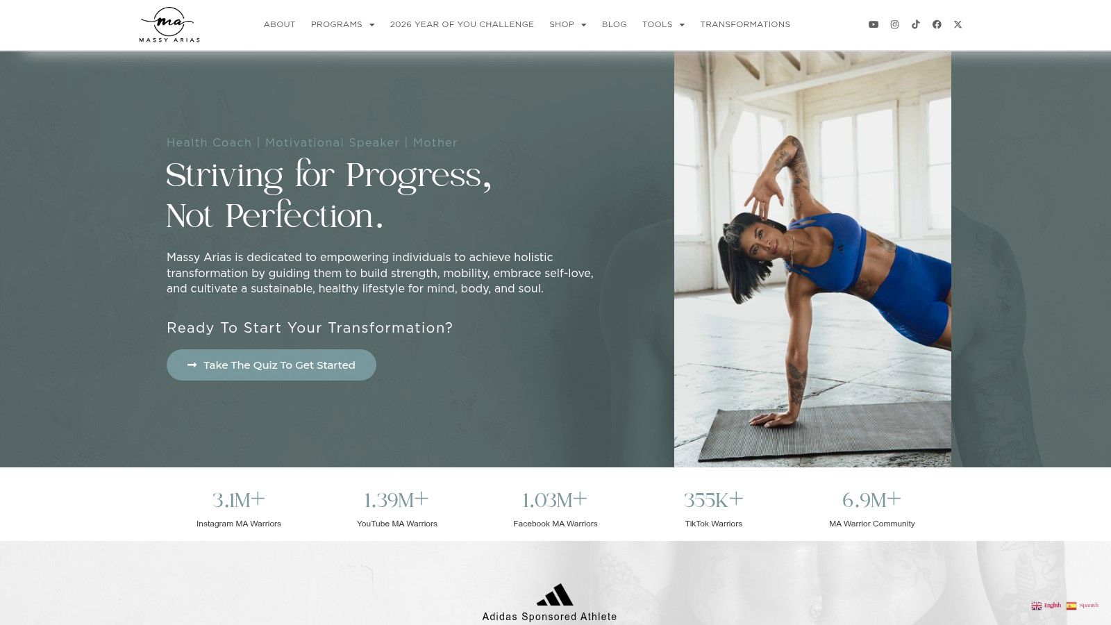Massy Arias (MA Warrior challenges)